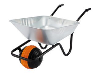Walsall Boxed 90L Galvanised PP Wheelbarrow - Duraball (5036610001927) WALBDBGVPPDD