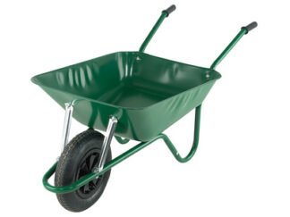 Walsall Boxed 85L Green Easi-Load Builders Wheelbarrow (5036610000357) WALBEASGPDD