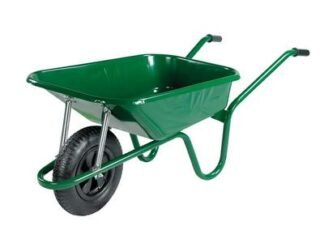 Walsall 90L Green Builders Wheelbarrow (5036610000876) WALBGPDD