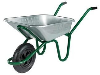 Walsall 90L Galvanised Heavy-Duty Endurance Wheelbarrow (5036610000807) WALEGVPDD *Restrictions - See Description*