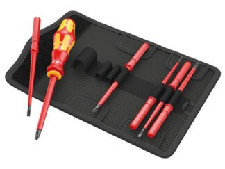 Wera Kraftform VDE Kompakt Interchangeable Screwdriver Set, 7 Piece (4013288106605) WER003472