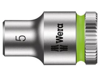 Wera Zyklop Socket 1/4in Drive 5mm (4013288120113) WER003503