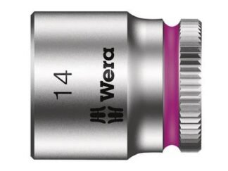 Wera Zyklop Socket 1/4in Drive 14mm (4013288120205) WER003513