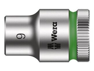 Wera Zyklop Socket 3/8in Drive 9mm (4013288120342) WER003554