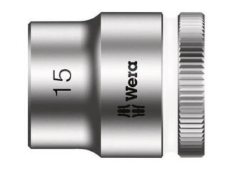 Wera Zyklop Socket 3/8in Drive 15mm (4013288120403) WER003560