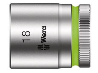Wera Zyklop Socket 3/8in Drive 18mm (4013288120434) WER003563