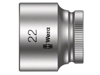 Wera Zyklop Socket 3/8in Drive 22mm (4013288120472) WER003567