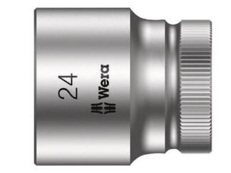 Wera Zyklop Socket 1/2in Drive 24mm (4013288120762) WER003614