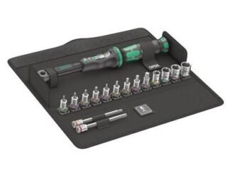 Wera Bicycle Set Torque 1 Click-Torque Adjustable Wrench Set, 16 Piece (4013288207685) WER004180