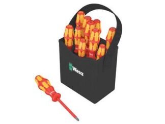 Wera Kraftform Plus VDE 2go 100 Screwdriver Set, 12 Piece (4013288187826) WER004310