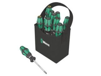 Wera Kraftform Plus 2go 300 Screwdriver Set, 12 Piece (4013288187833) WER004313