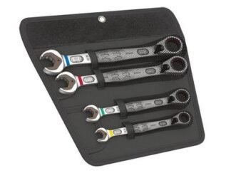 Wera Joker Switch Ratcheting Combination Spanner Set, 4 Piece (4013288184139) WER020090