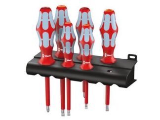 Wera Kraftform Plus VDE Stainless Steel Screwdriver Set, 6 Piece (4013288184207) WER022745