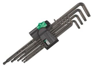 Wera 967/9 TORX XL BL L-Key Set of 9 (TX8-TX40) (4013288193520) WER024460
