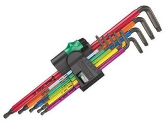 Wera 967/9 TORX XL BL MC L-Key Set of 9 (TX8-TX40) (4013288193544) WER024480