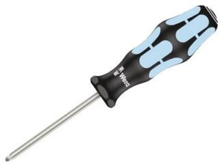 Wera Kraftform Plus 3355 Stainless Steel Screwdriver Pozidriv Tip PZ1 x 80mm (4013288107442) WER032031
