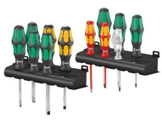 Wera Kraftform Plus XXL 2 Artisan Screwdriver Set, 12 Piece (4013288144225) WER051011