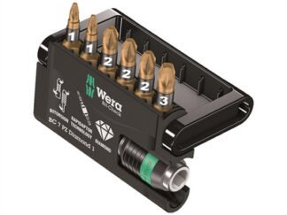 Wera Bit-Check 7 PZ Diamond 1 Set, 7 Piece - Carded (4013288180940) WER073534