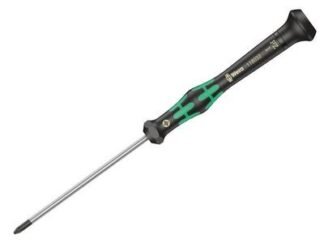 Wera Kraftform 2055 Micro Screwdriver Pozidriv Tip PZ0 x 60mm (4013288032195) WER118030
