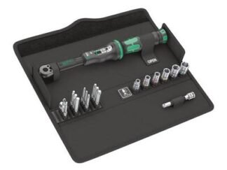 Wera Click-Torque A 6 Set 1 Adjustable Torque Wrench Set, 20 Piece (4013288205643) WER130110