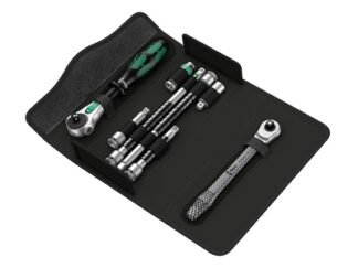 Wera Kraftform Kompakt Zyklop MS1 Metal/Speed 1/4in Set of 8 (4013288178633) WER135949