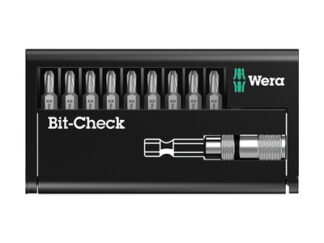 Wera Bit-Check BC Drywall Construction Bit Set, 10 Piece (4013288178657) WER136011