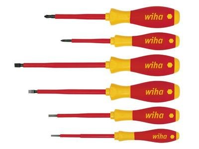 Wiha SoftFinish® electric SL/PH Screwdriver Set, 6 Piece (4010995008338) WHA00833
