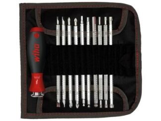 Wiha SYSTEM 6 SoftFinish® Interchangeable Screwdriver Set, 12 Piece (4010995035914) WHA03591