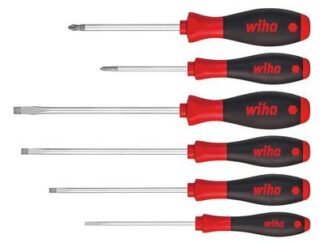 Wiha SoftFinish® SL/PH Screwdriver Set, 6 Piece (4010995071523) WHA07152