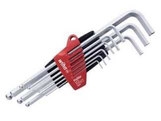 Wiha ProStar Hex Ball End L-key Set, 9 Piece (4010995071929) WHA07192
