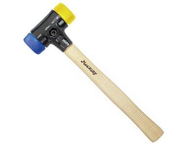 Wiha Soft-Face Safety Hammer Hickory Handle 620g (4010995266547) WHA26654