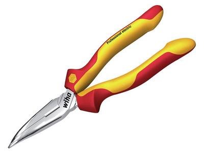 Wiha Professional electric Bent Needle Nose Pliers 200mm (4010995274252) WHA27425