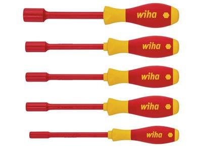 Wiha SoftFinish® electric Hex Nut Driver Set, 5 Piece (4010995294663) WHA29466