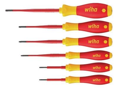 Wiha SoftFinish® electric slimFix TORX® Screwdriver Set, 6 Piece (4010995365585) WHA36558
