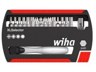 Wiha XLSelector Ratchet Bit Set, 17 Piece (4010995369514) WHA36951