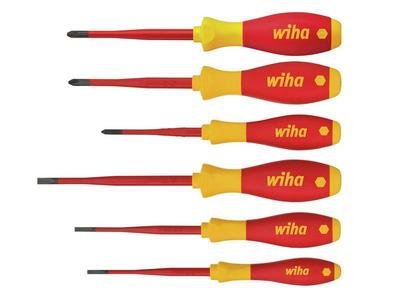 Wiha SoftFinish® electric SL/PH/PZS Screwdriver Set, 6 Piece (4010995383626) WHA38362