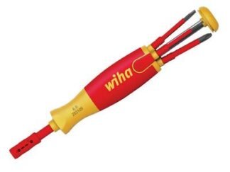 Wiha LiftUp electric Bit Magazine SL/PH Screwdriver Set, 6 Piece (4010995386122) WHA38612