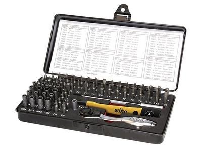 Wiha ESD Micro-bit Set, 66 Piece (inc. Case) (4010995399719) WHA39971