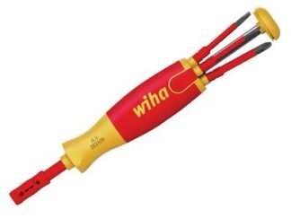 Wiha LiftUp electric Bit Magazine SL/PZ/PZS Screwdriver Set, 6 Piece (4010995412357) WHA41235