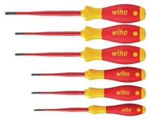 Wiha SoftFinish® electric slimFix TX/TR Screwdriver Set, 6 Piece (4010995412456) WHA41245