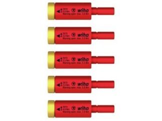Wiha electric easyTorque Adapter Set, 5 Piece (4010995414795) WHA41479