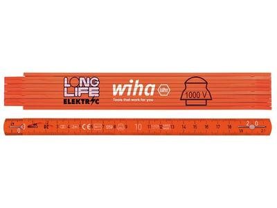 Wiha Longlife® Electricians Folding Ruler 2m (4010995420680) WHA42068