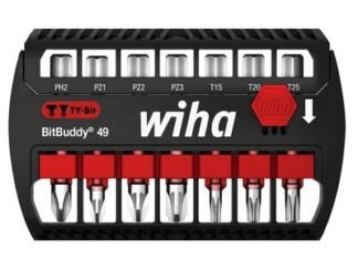 Wiha BitBuddy® TY Bit Set, 7 Piece (4010995421168) WHA42116
