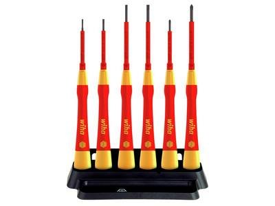 Wiha PicoFinish® SL/PH Fine VDE Screwdriver Set, 7 Piece (4010995429898) WHA42989