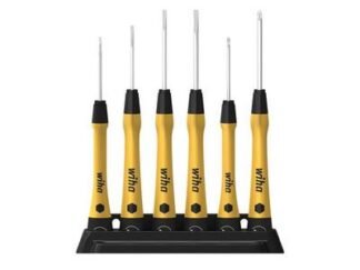 Wiha PicoFinish® SL/PH Fine ESD Screwdriver Set, 7 Piece (4010995437077) WHA43707