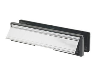 Yale Locks Letter Plate Silver (Visi-Packed) 300mm (12 Inch) (5010609299021) YALLP440601C