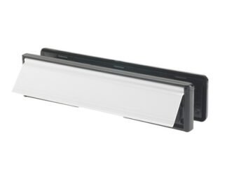 Yale Locks Letter Plate White (Visi-Packed) 300mm (12 Inch) (5010609299007) YALLP440603C