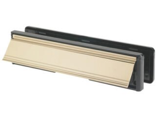 Yale Locks Letter Plate PVD Gold (Visi-Packed) 300mm (12 Inch) (5010609299045) YALLP440632C