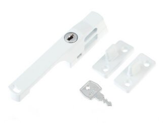Yale Locks P115WE Lockable Window Handle White Finish (5010608011501) YALP115WE