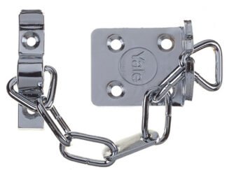 Yale Locks WS6 Security Door Chain - Chrome Finish (5011783002155) YALVWS6CH